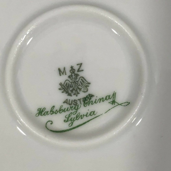 MZ Austria Habsburg China Covered Round Dish - Picture 7 of 10